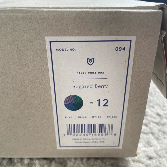 RARE NIB Rothy's The Point DISCONTINUED COLOR “Sugared Berry” vegan flats - Picture 3 of 6